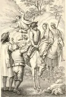 An illustration from An iconography of Don Quixote. 1605-1895 (1895)