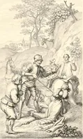 An illustration from An iconography of Don Quixote. 1605-1895 (1895)