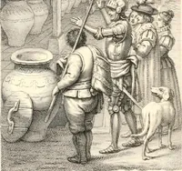 Picture 16 of 24 from An iconography of Don Quixote. 1605-1895 (1895), leaf 250