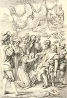 An illustration from An iconography of Don Quixote. 1605-1895 (1895)