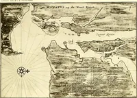An illustration from The iconography of Manhattan Island, 1498-1909 : compiled from original sources and illustrated by photo-intaglio reproductions of important maps, plans, views, and documents in public and private collections (1915)