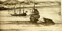 An illustration from The iconography of Manhattan Island, 1498-1909 : compiled from original sources and illustrated by photo-intaglio reproductions of important maps, plans, views, and documents in public and private collections (1915)