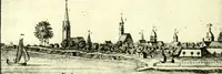 An illustration from The iconography of Manhattan Island, 1498-1909 : compiled from original sources and illustrated by photo-intaglio reproductions of important maps, plans, views, and documents in public and private collections (1915)