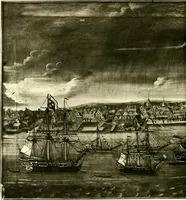 An illustration from The iconography of Manhattan Island, 1498-1909 : compiled from original sources and illustrated by photo-intaglio reproductions of important maps, plans, views, and documents in public and private collections (1915)