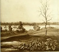 An illustration from The iconography of Manhattan Island, 1498-1909 : compiled from original sources and illustrated by photo-intaglio reproductions of important maps, plans, views, and documents in public and private collections (1915)
