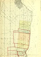 An illustration from The iconography of Manhattan Island, 1498-1909 : compiled from original sources and illustrated by photo-intaglio reproductions of important maps, plans, views, and documents in public and private collections (1915)