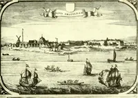 An illustration from The iconography of Manhattan Island, 1498-1909 : compiled from original sources and illustrated by photo-intaglio reproductions of important maps, plans, views, and documents in public and private collections (1915)