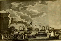 An illustration from The iconography of Manhattan Island, 1498-1909 : compiled from original sources and illustrated by photo-intaglio reproductions of important maps, plans, views, and documents in public and private collections (1915)