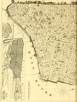 Picture 34 of 213 from The iconography of Manhattan Island, 1498-1909 : compiled from original sources and illustrated by photo-intaglio reproductions of important maps, plans, views, and documents in public and private collections (1915), leaf 146