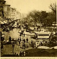 An illustration from The iconography of Manhattan Island, 1498-1909 : compiled from original sources and illustrated by photo-intaglio reproductions of important maps, plans, views, and documents in public and private collections (1915)