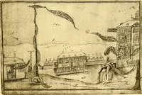Picture 155 of 213 from The iconography of Manhattan Island, 1498-1909 : compiled from original sources and illustrated by photo-intaglio reproductions of important maps, plans, views, and documents in public and private collections (1915), leaf 677