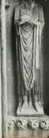 An illustration from Iconography of the west front of Wells cathedral, with an appendix on the sculptures of other medieval churches in England; (1851)