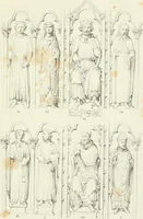 An illustration from Iconography of the west front of Wells cathedral, with an appendix on the sculptures of other medieval churches in England; (1851)