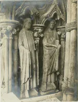 An illustration from Iconography of the west front of Wells cathedral, with an appendix on the sculptures of other medieval churches in England; (1851)