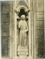 An illustration from Iconography of the west front of Wells cathedral, with an appendix on the sculptures of other medieval churches in England; (1851)