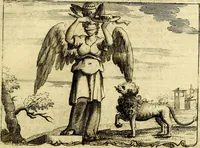 An illustration from Iconologia del cavaliere Cesare Ripa, perugino (1764)