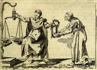 An illustration from Iconologia del cavaliere Cesare Ripa, perugino (1764)