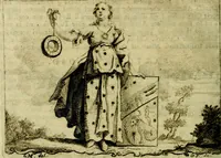 An illustration from Iconologia del cavaliere Cesare Ripa, perugino (1764)