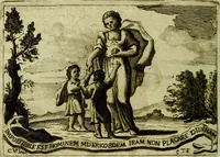 An illustration from Iconologia del cavaliere Cesare Ripa, perugino (1764)