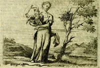 An illustration from Iconologia del cavaliere Cesare Ripa, perugino (1764)