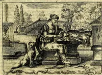 An illustration from Iconologia del cavaliere Cesare Ripa, perugino (1764)