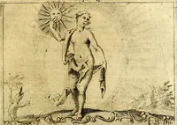 An illustration from Iconologia del cavaliere Cesare Ripa, perugino (1764)