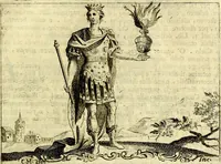 An illustration from Iconologia del cavaliere Cesare Ripa, perugino (1764)