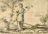 An illustration from Iconologia del cavaliere Cesare Ripa, perugino (1764)