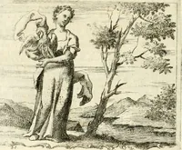 An illustration from Iconologia del cavaliere Cesare Ripa, perugino (1764)