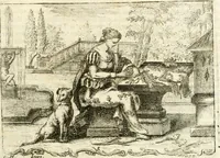 An illustration from Iconologia del cavaliere Cesare Ripa, perugino (1764)