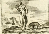 An illustration from Iconologia del cavaliere Cesare Ripa, perugino (1764)