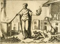 An illustration from Iconologia del cavaliere Cesare Ripa, perugino (1764)