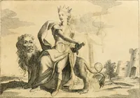 An illustration from Iconologia del cavaliere Cesare Ripa, perugino (1764)