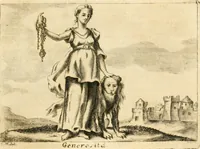 An illustration from Iconologia del cavaliere Cesare Ripa, perugino (1764)