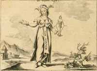 An illustration from Iconologia del cavaliere Cesare Ripa, perugino (1764)