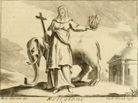 An illustration from Iconologia del cavaliere Cesare Ripa, perugino (1764)