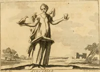 An illustration from Iconologia del cavaliere Cesare Ripa, perugino (1764)