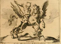 An illustration from Iconologia del cavaliere Cesare Ripa, perugino (1764)