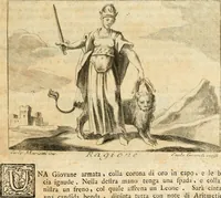 An illustration from Iconologia del cavaliere Cesare Ripa, perugino (1764)