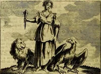 An illustration from Iconologia del cavaliere Cesare Ripa, perugino (1764)