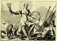 An illustration from Iconologia del cavaliere Cesare Ripa, perugino (1764)