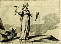 An illustration from Iconologia del cavaliere Cesare Ripa, perugino (1764)