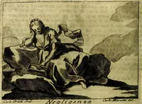 An illustration from Iconologia del cavaliere Cesare Ripa, perugino (1764)