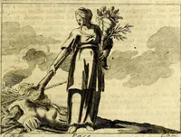 An illustration from Iconologia del cavaliere Cesare Ripa, perugino (1764)