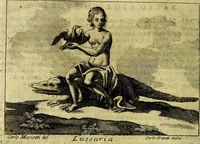 An illustration from Iconologia del cavaliere Cesare Ripa, perugino (1764)