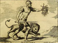 An illustration from Iconologia del cavaliere Cesare Ripa, perugino (1764)