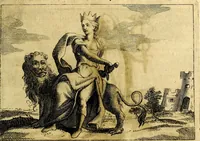 An illustration from Iconologia del cavaliere Cesare Ripa, perugino (1764)