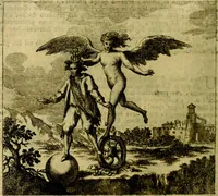 An illustration from Iconologia del cavaliere Cesare Ripa, perugino (1764)