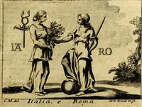An illustration from Iconologia del cavaliere Cesare Ripa, perugino (1764)