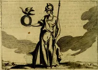 An illustration from Iconologia del cavaliere Cesare Ripa, perugino (1764)